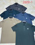 Men's Textured Imported Polo T-Shirt | 5 Colours | Style 2619-1
