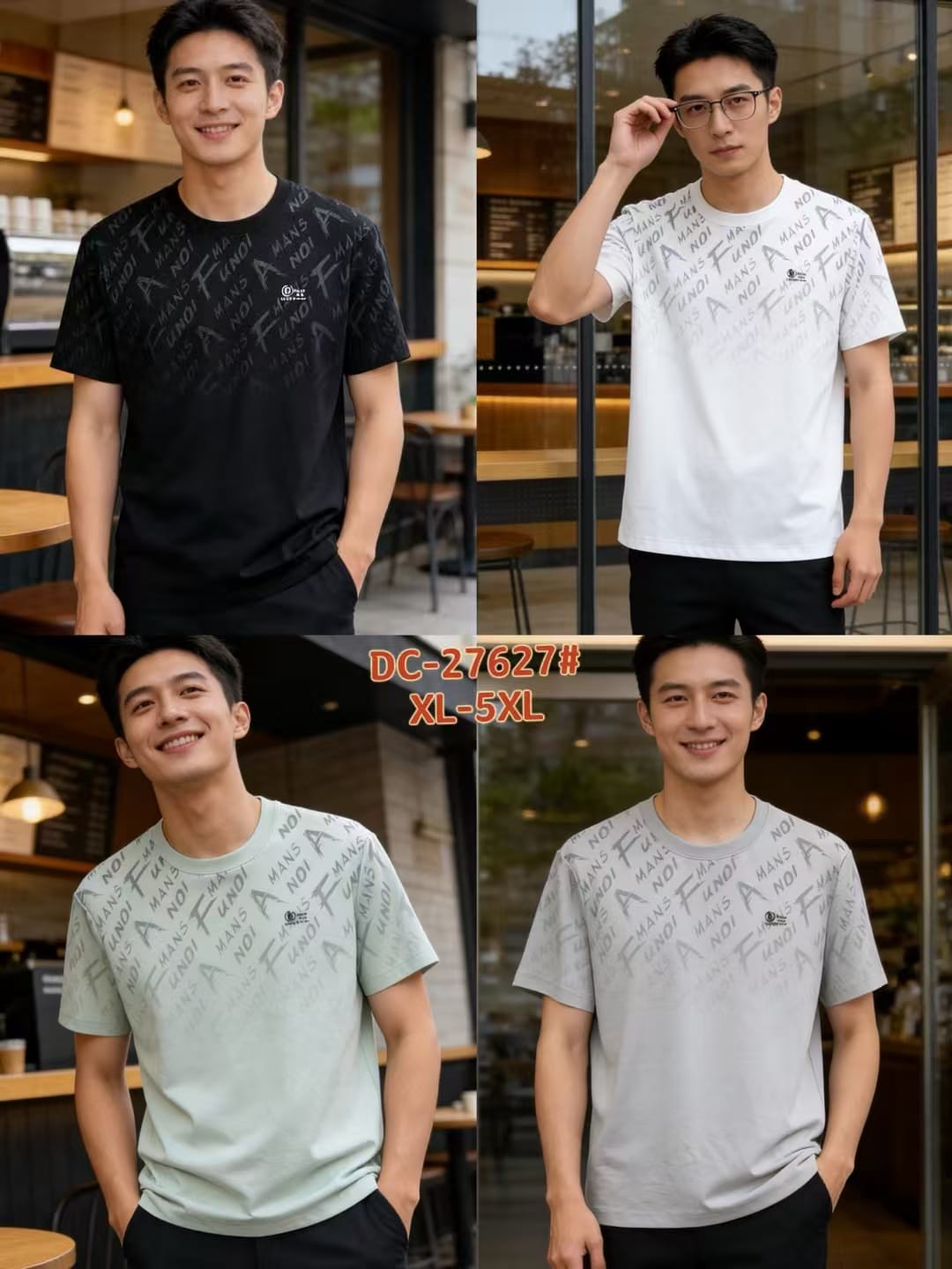 Men's Imported Premium Canvas Printed T-Shirt | 27627