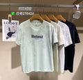 27641 Men's Imported Premium Canvas Jacquard Floral Print T-Shirt in Mint Green, White and Navy Blue – Sizes XL to 5XL