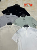 Men's Premium CA-Logo Smooth Polo T-Shirt | 5 Colours | Style 857