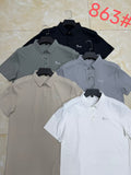 Men's Premium Script R-Logo Smooth Polo T-Shirt | 5 Colours | Style 863
