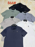 Men's Premium Diamond Crest Logo Sport Polo T-Shirt | 6 Colours | Style 866