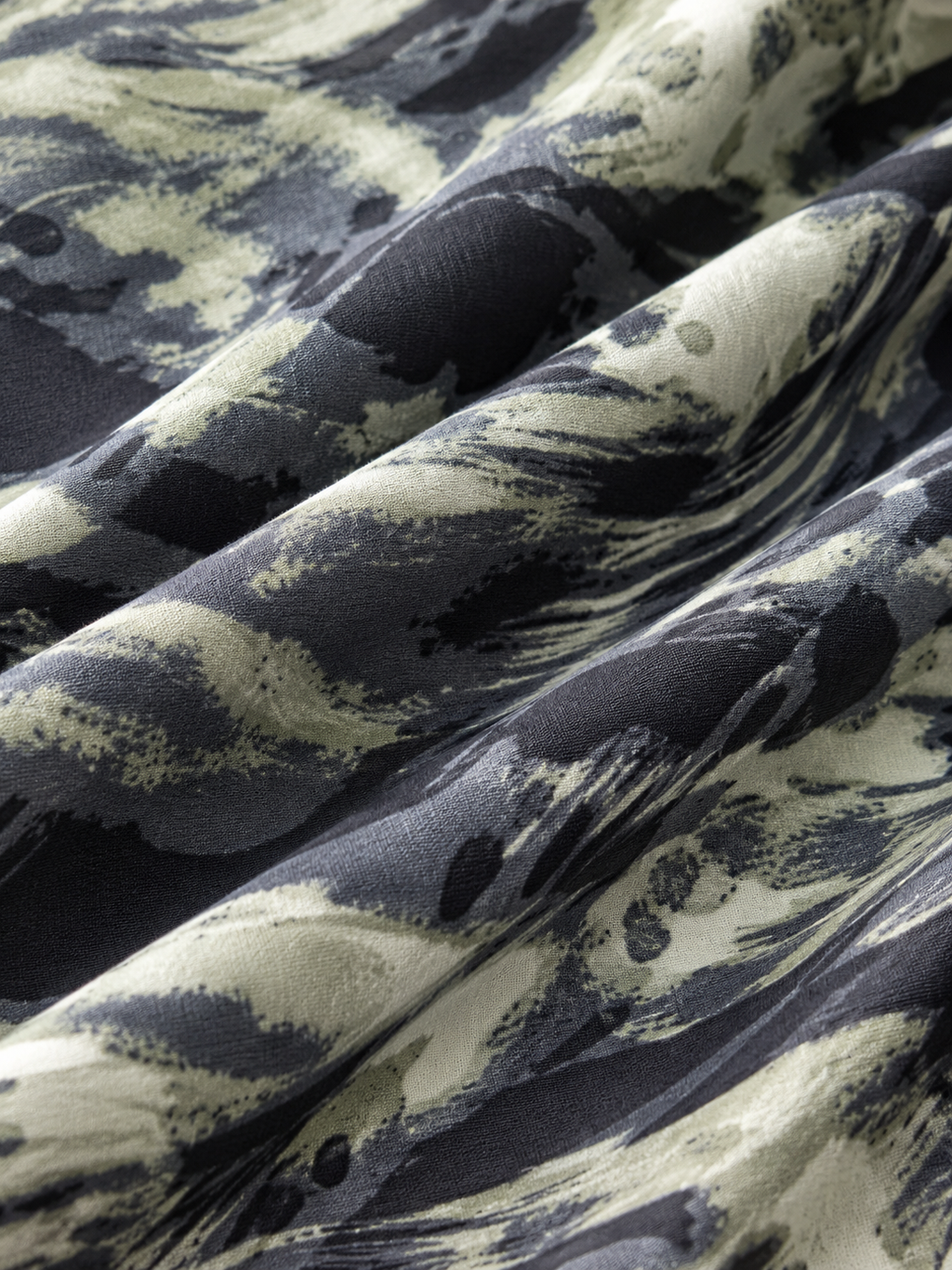 Abstract Print Collared Button-Down Shirt | Miss Kapachi