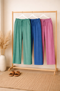 Valentino Knit Wide Leg Trousers for Women | Plus Size 3XL 4XL | Zero+1