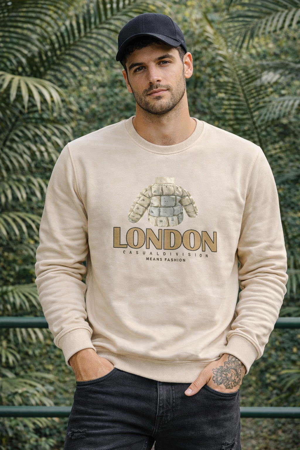 London Graphic Sweatshirt for Men | Lemon8