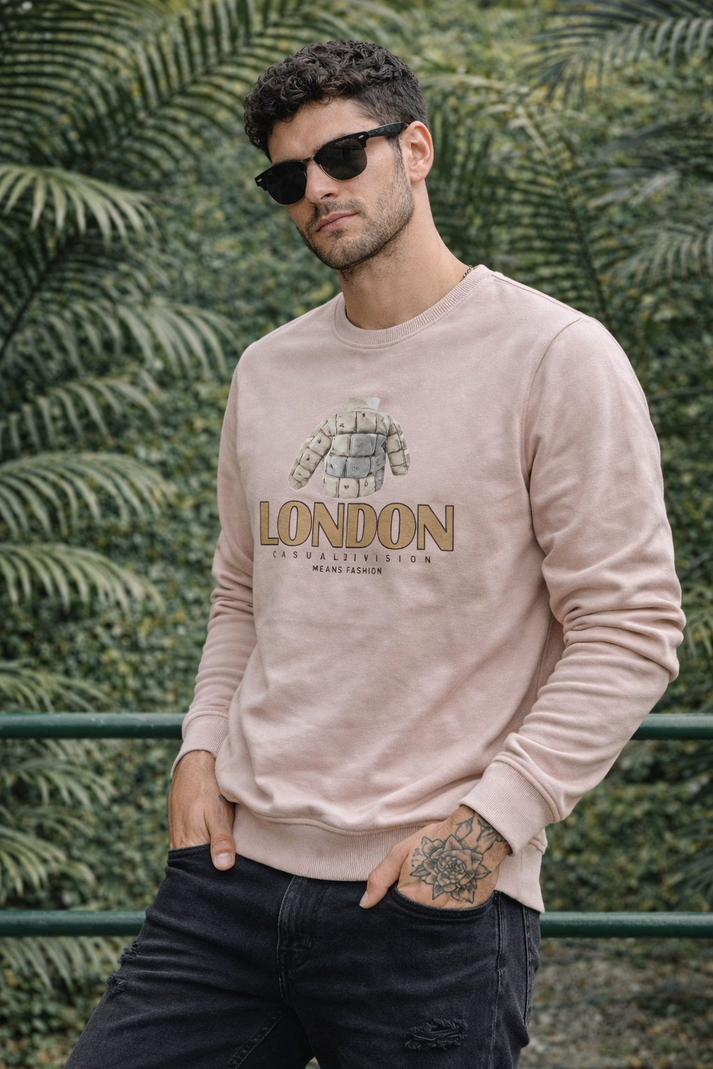 London Graphic Sweatshirt for Men | Lemon8