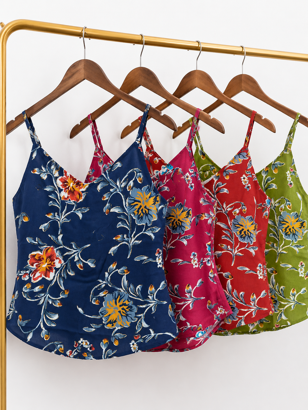 Floral Print Cami Top | Reyone Cotton | Free Size | Miss Kapachi