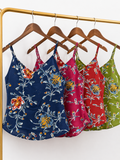 Floral Print Cami Top | Reyone Cotton | Free Size | Miss Kapachi