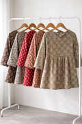 Block Print Peplum Cotton Top | Miss Kapachi