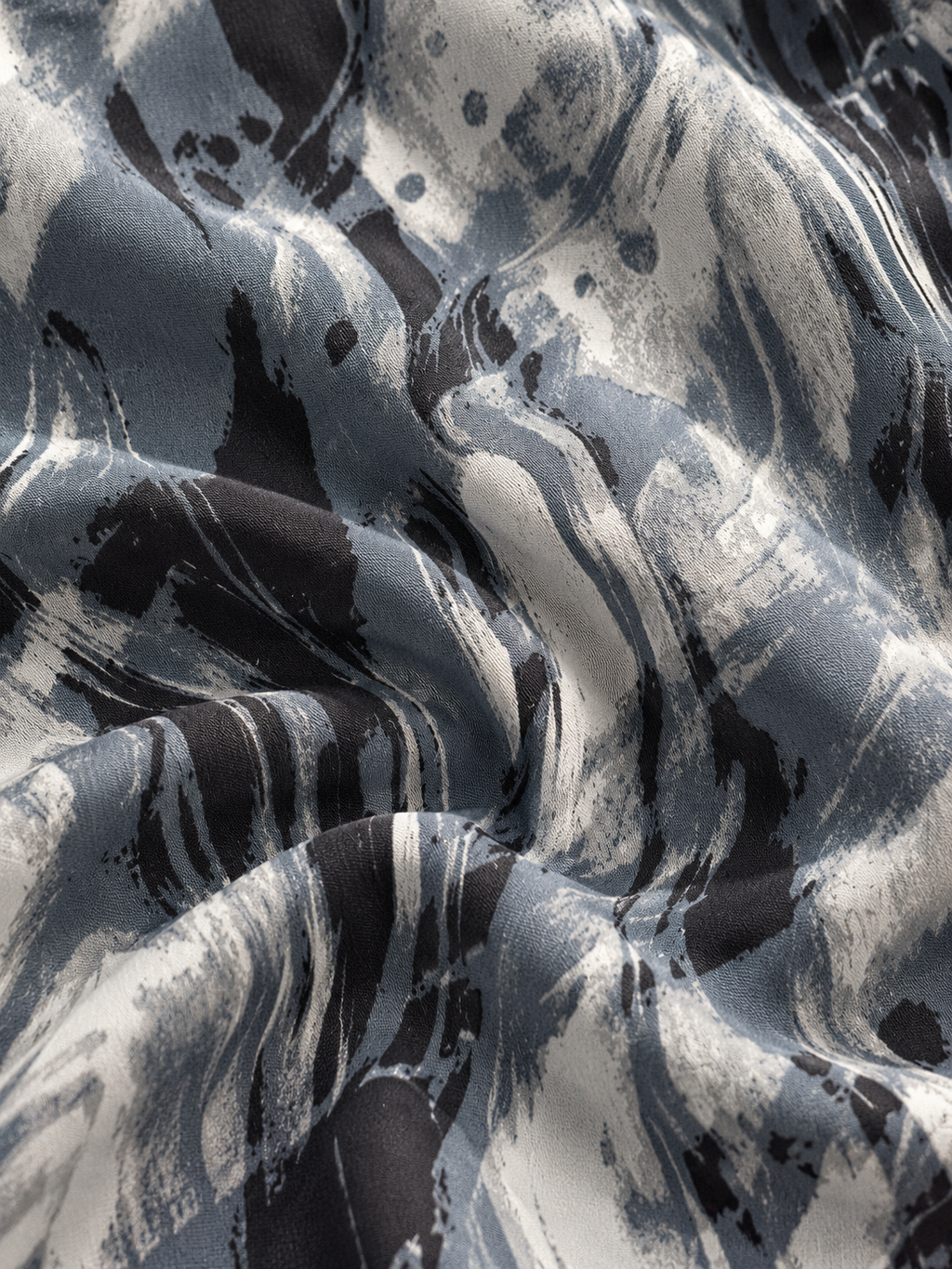 Women's Abstract Wave Print Tunic & Wide-Leg Pants Co-Ord Set | Miss Kapachi