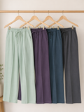 Women's Wide-Leg Palazzo Pants with Drawstring Waist | Miss Kapachi