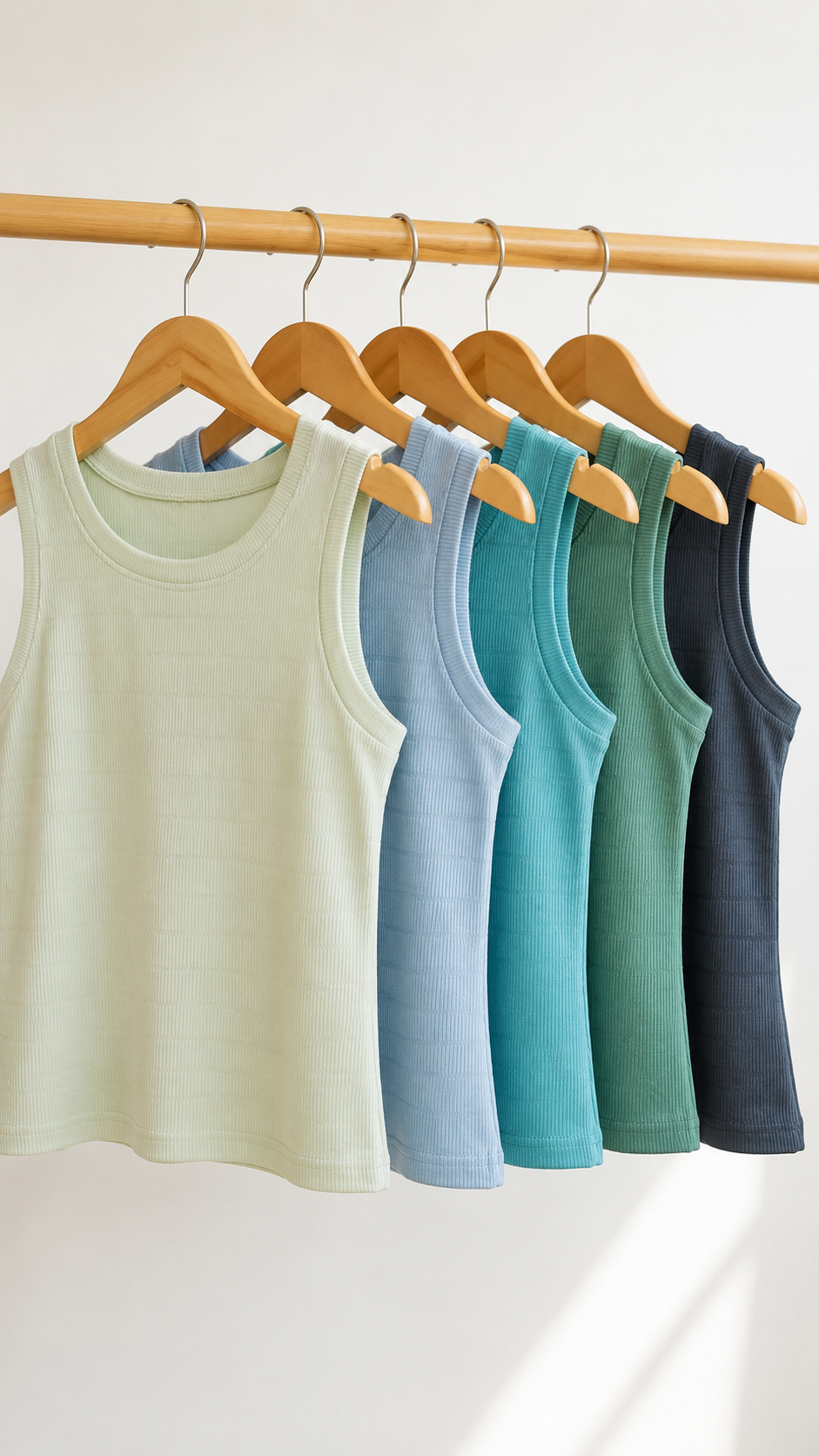Ribbed Sleeveless Top Ribbed Knit Muscle Top | Miss Kapachi