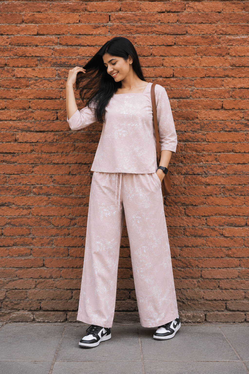 Textured Co-ord Set Mint Leaf Whisper Co-ord Set | Miss Kapachi