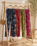Heavy Rayon Floral Print Knot Pant for Women | 4 Colours | D.N. 628-MS  | Miss Kapachi