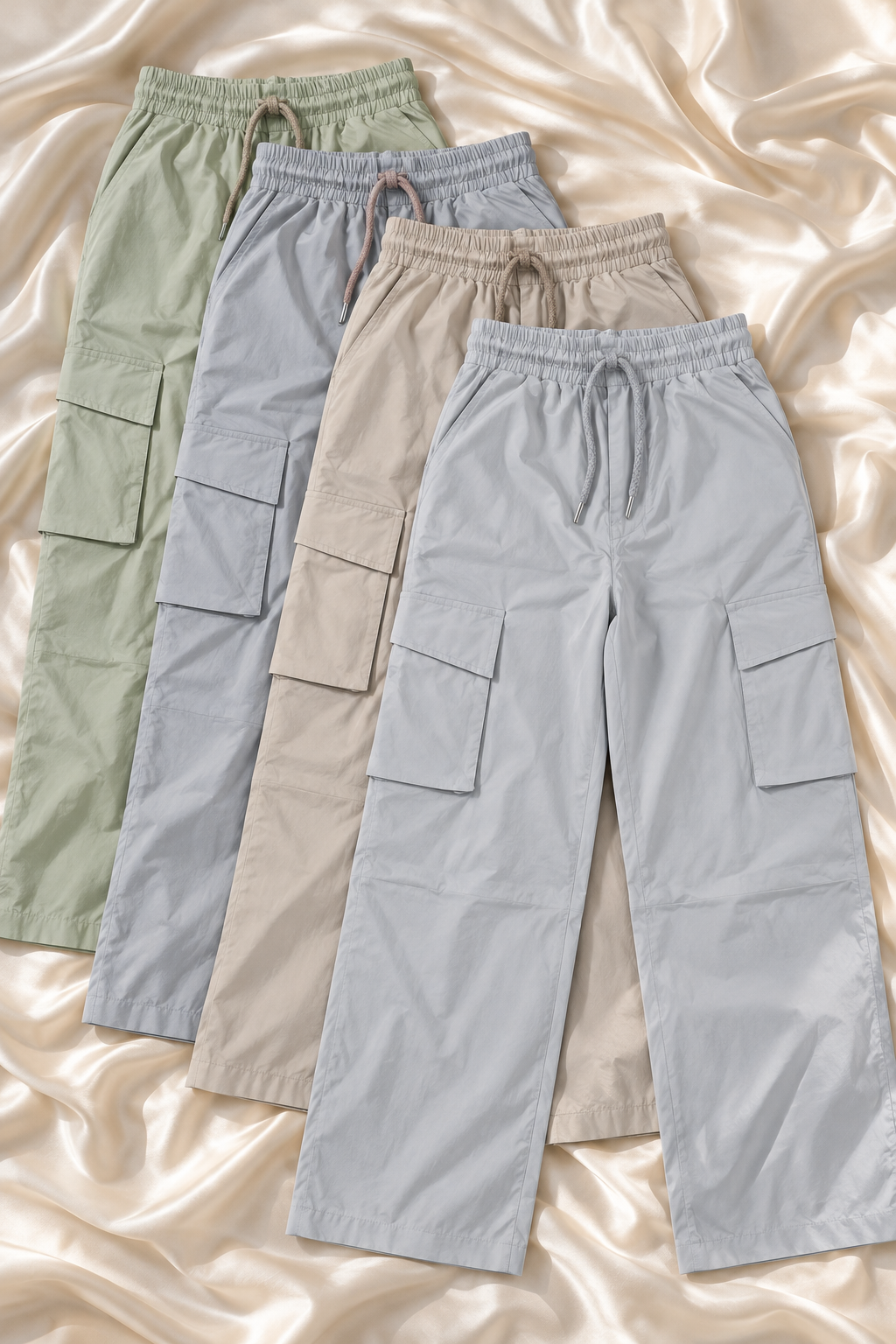 Relaxed Wide-Leg Cargo Pants | Miss Kapachi