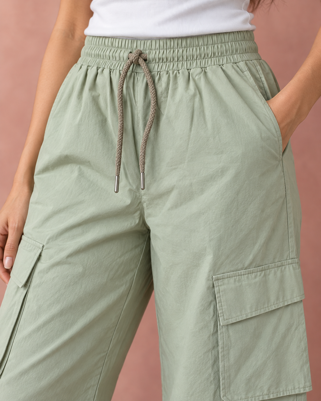 Relaxed Wide-Leg Cargo Pants | Miss Kapachi