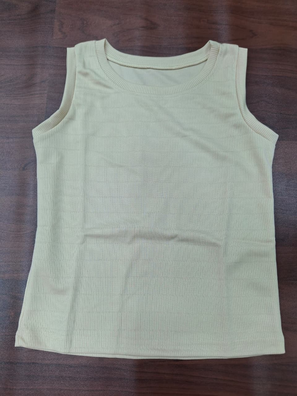 Ribbed Sleeveless Top Ribbed Knit Muscle Top | Miss Kapachi