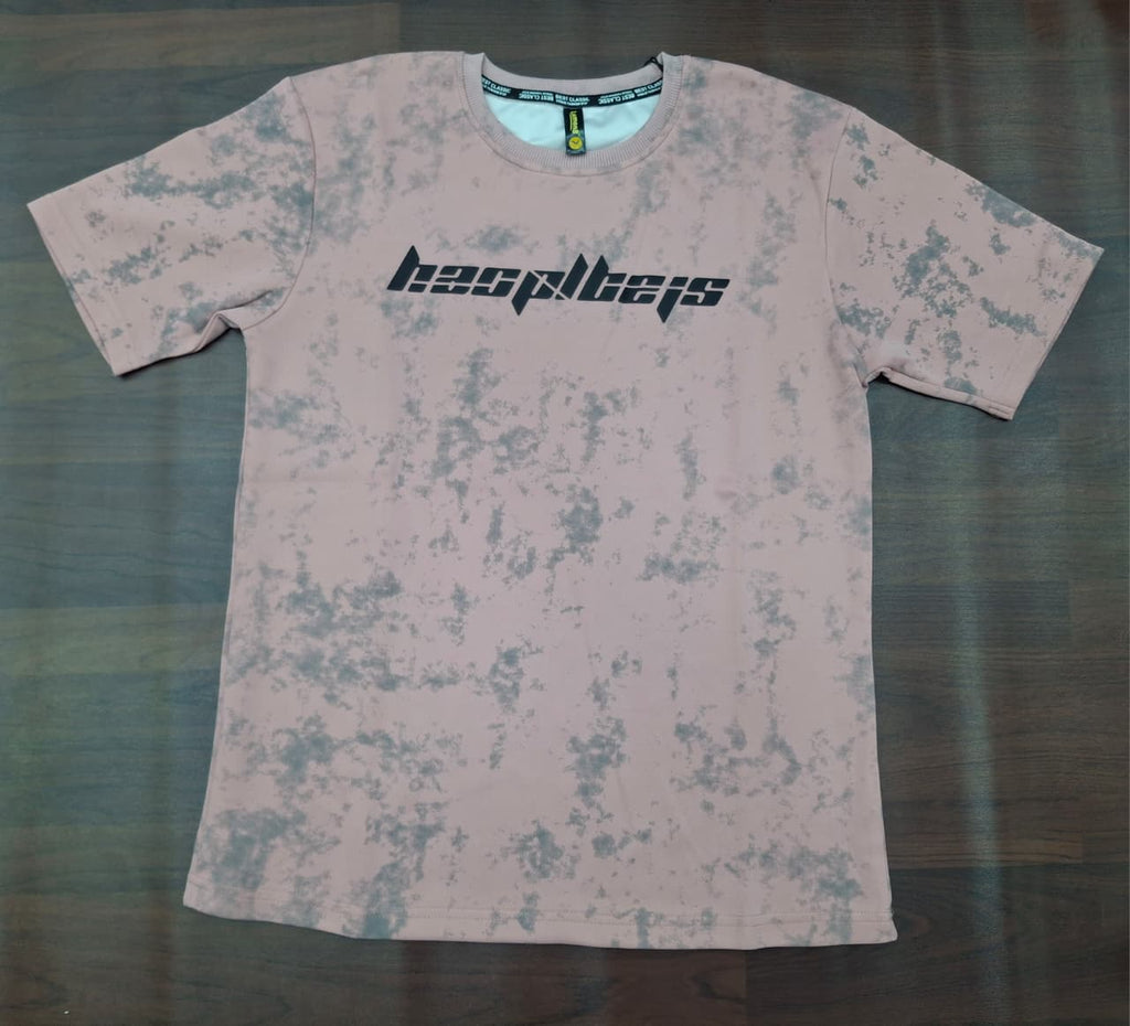 Men's Tie-Dye Graphic Print T-Shirt - Premium Cotton Casual Wear | Lemon8