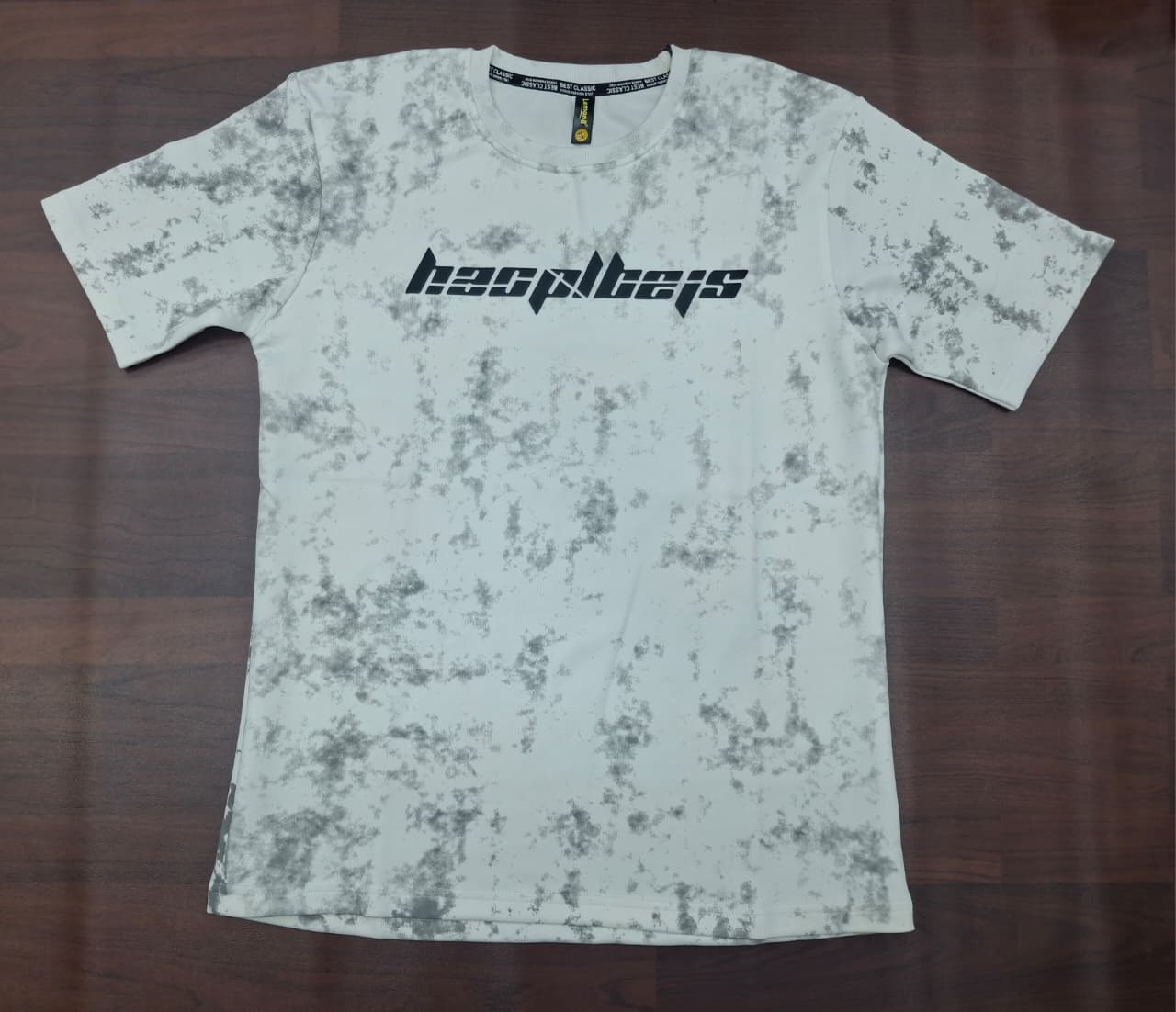 Men's Tie-Dye Graphic Print T-Shirt - Premium Cotton Casual Wear | Lemon8