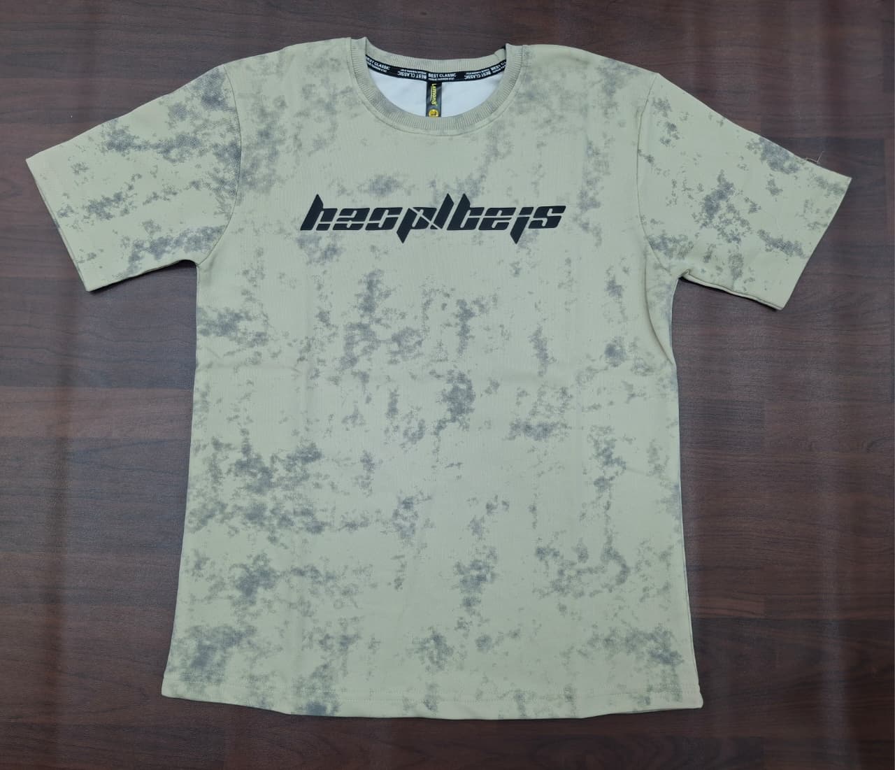 Men's Tie-Dye Graphic Print T-Shirt - Premium Cotton Casual Wear | Lemon8