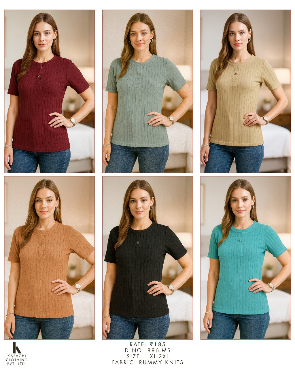 Rummy Knits T-Shirt | Zero+1