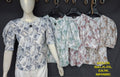 Puff Sleeve Abstract Print Top for Women | Miss Kapachi