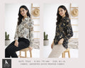 Nautical Chain Print Satin Shirt – Full Sleeve | Imported Satin Fabric | Miss Kapachi