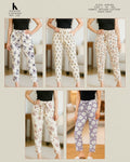 Rayon Cotton Floral Print Knot Pant for Women | Elasticated Waist | D.N. 628-MS | Zero+1