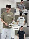 1019 Men's Oversized Washed T-Shirt – "This Too Shall Pass" | Rock On Back Print | 4 Colours