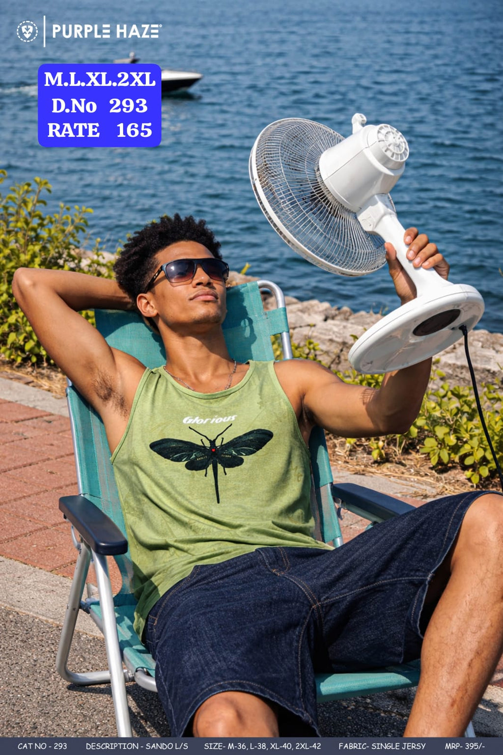 Men's Graphic Printed Sando Vest | Single Jersey Sleeveless Tank Top | D.No 293-PH