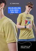 Men's Carnival Graphic Print Cotton T-Shirt | Soft Feels Strong Looks  | Purple Haze