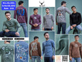 Men's Full Sleeve Graphic Sweatshirt | Crew Neck | KK - 260 | Pro Guys