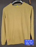 Men's Olive Ribbed Full Sleeve Sweatshirt | Casual Winter Top | Lemon8