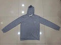 Solid Pullover Hoodie | Unisex Light Grey Fleece Sweatshirt with Drawstring Hood | Zero+1