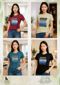 Reforman Graphic Print Women's T-Shirt – Tencil Knit Fabric  | Zero+1