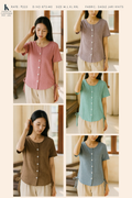 Eagle Jari Knits Button-Down Top | Miss Kapachi
